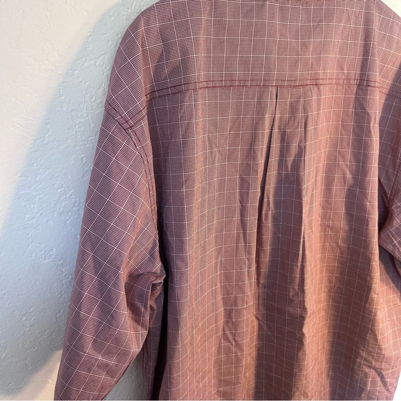 Dickies Relaxed fit XXL Red Striped Pocket Button up - Picture 7 of 10
